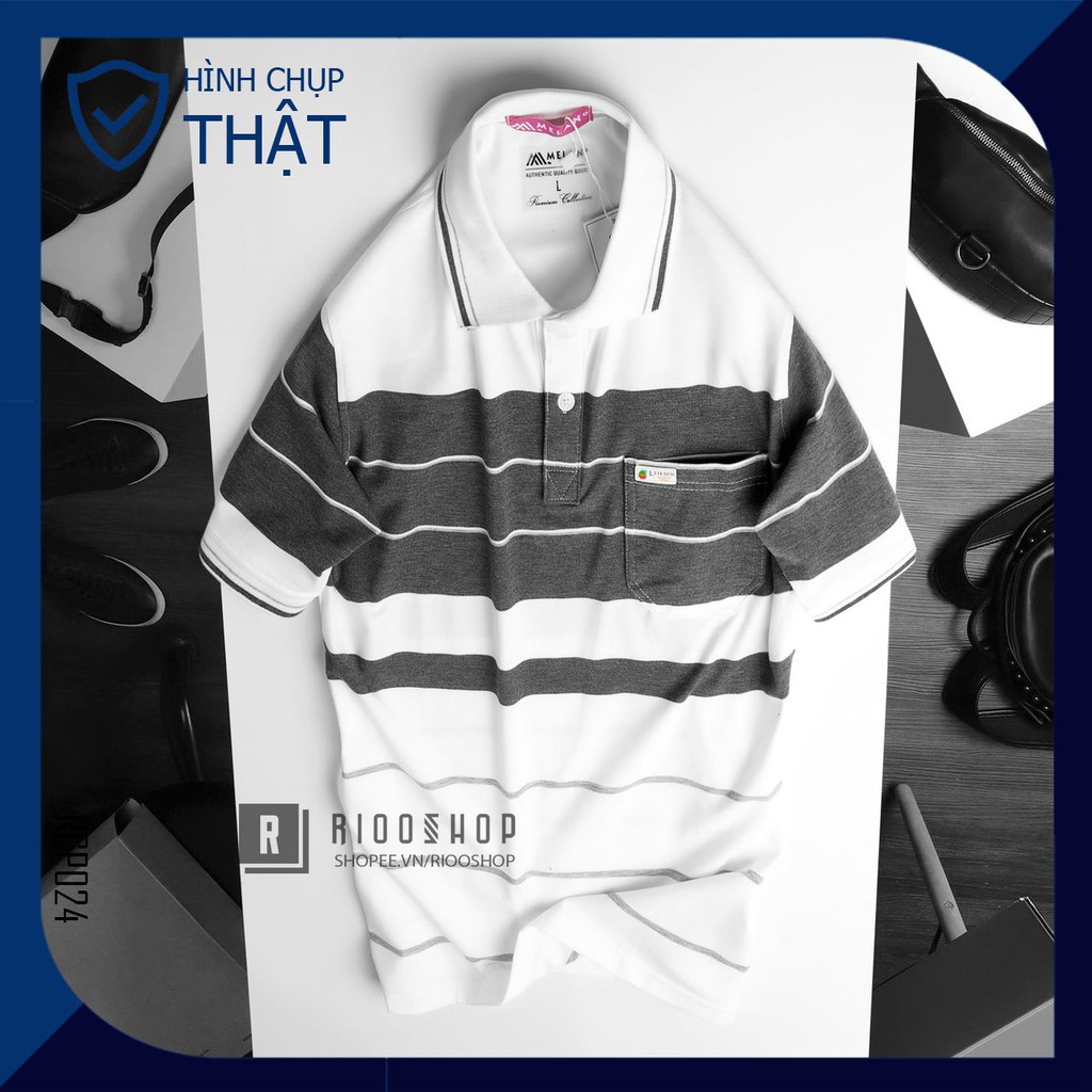 Áo thun nam có túi có cổ MEN cực đẹp RCP024 | BigBuy360 - bigbuy360.vn