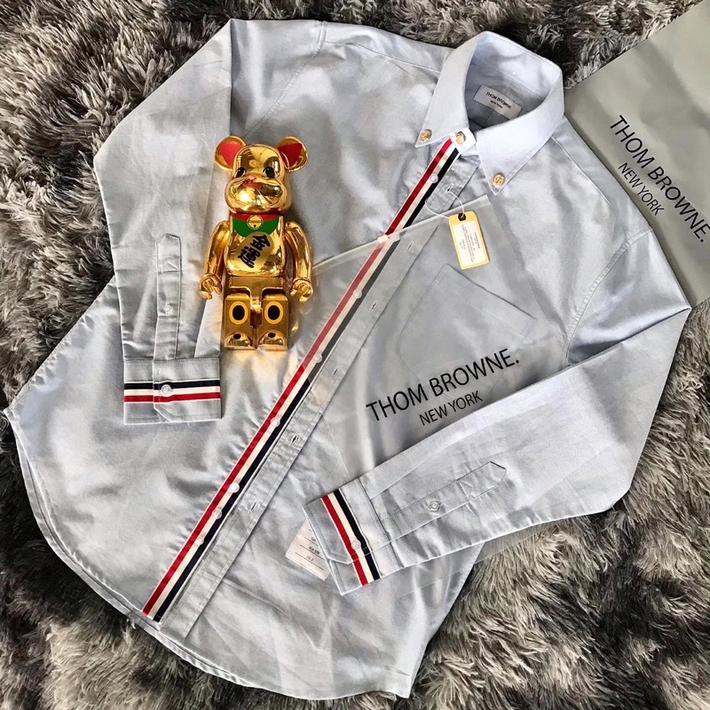 So mi Vải dày, màu  Xanh 3 nút vàng