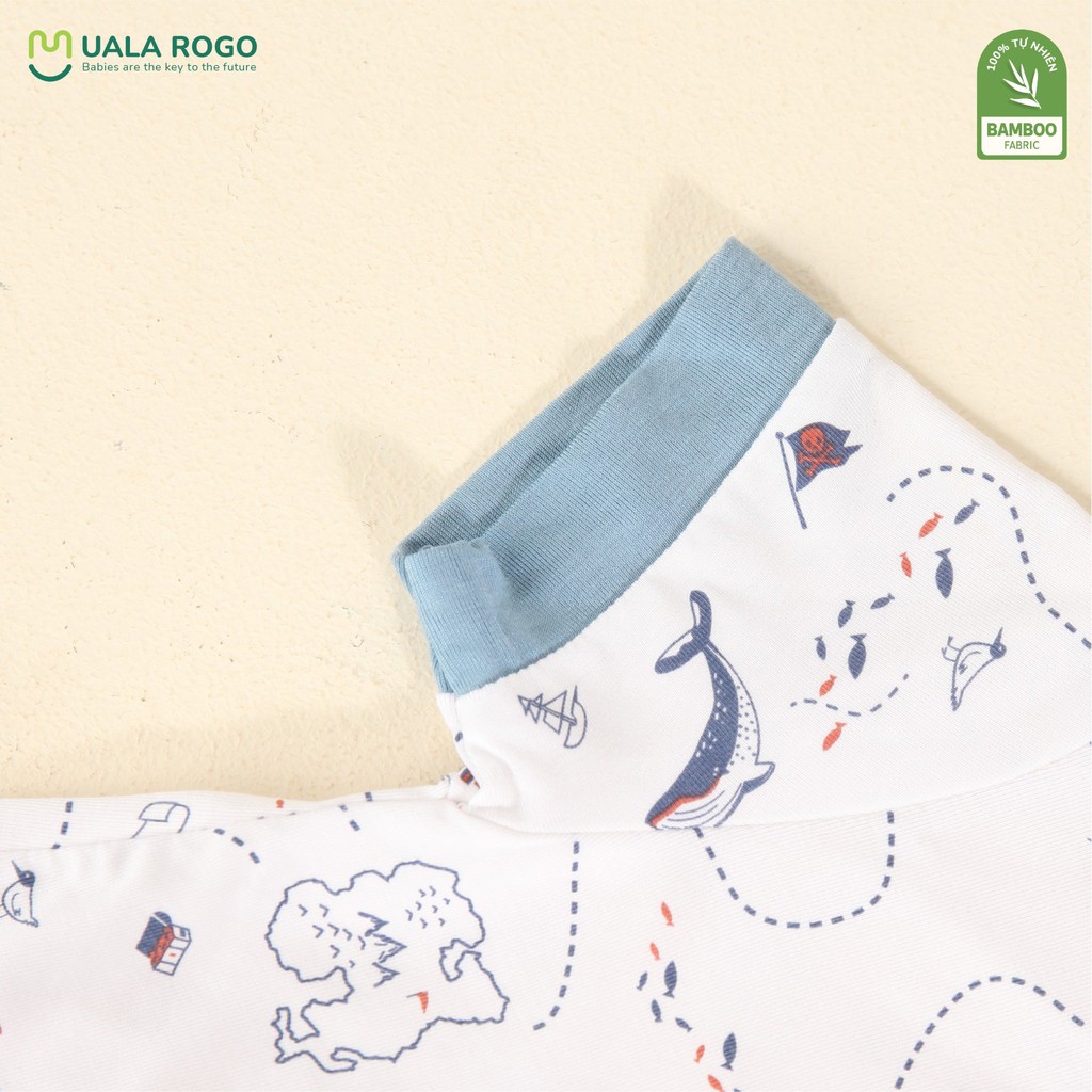 Body cộc tay in hình Bé Trai UalaRogo