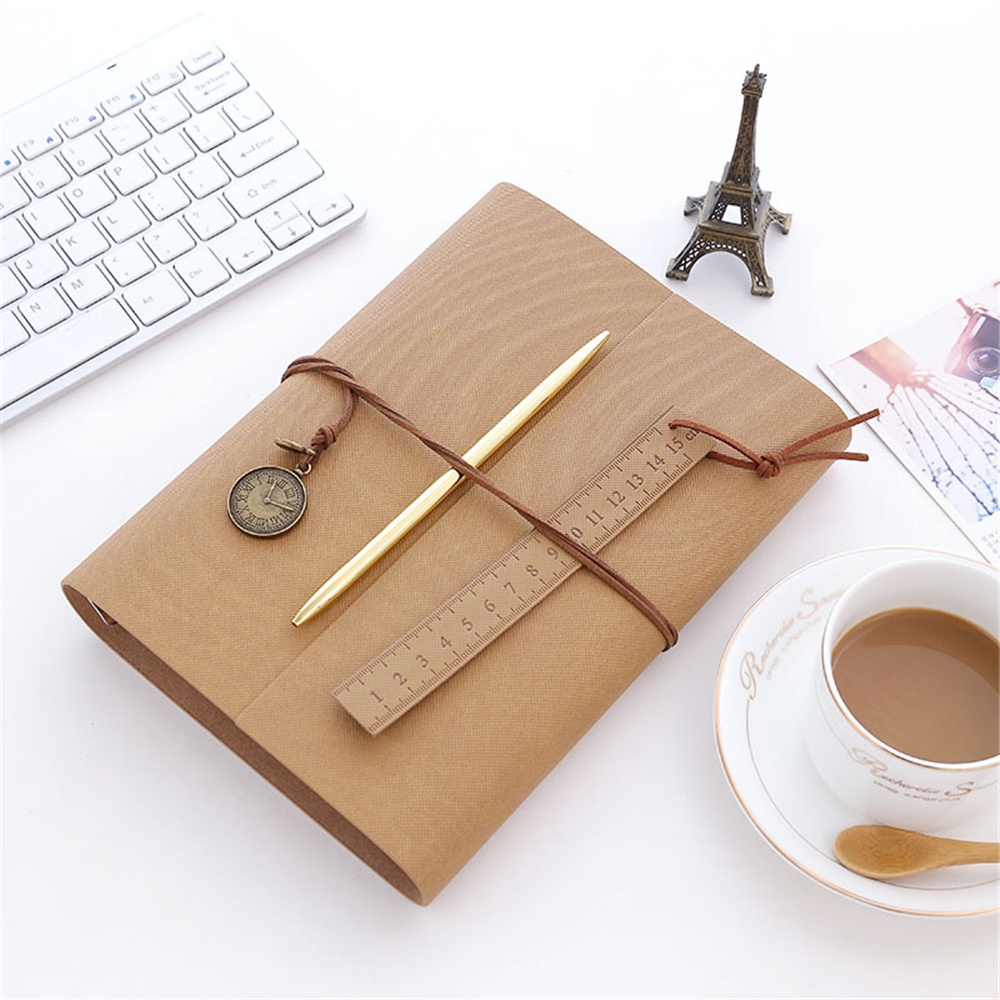 Sổ Tay Album Ảnh Cổ Điển Bìa Da Dùng Lưu Giữ Kỉ Niệm/Đạo Cụ Chụp Ảnh Cưới/Ảnh Khách Du Lịch Kỷ Niệm Giáng Sinh Tốt Nhất