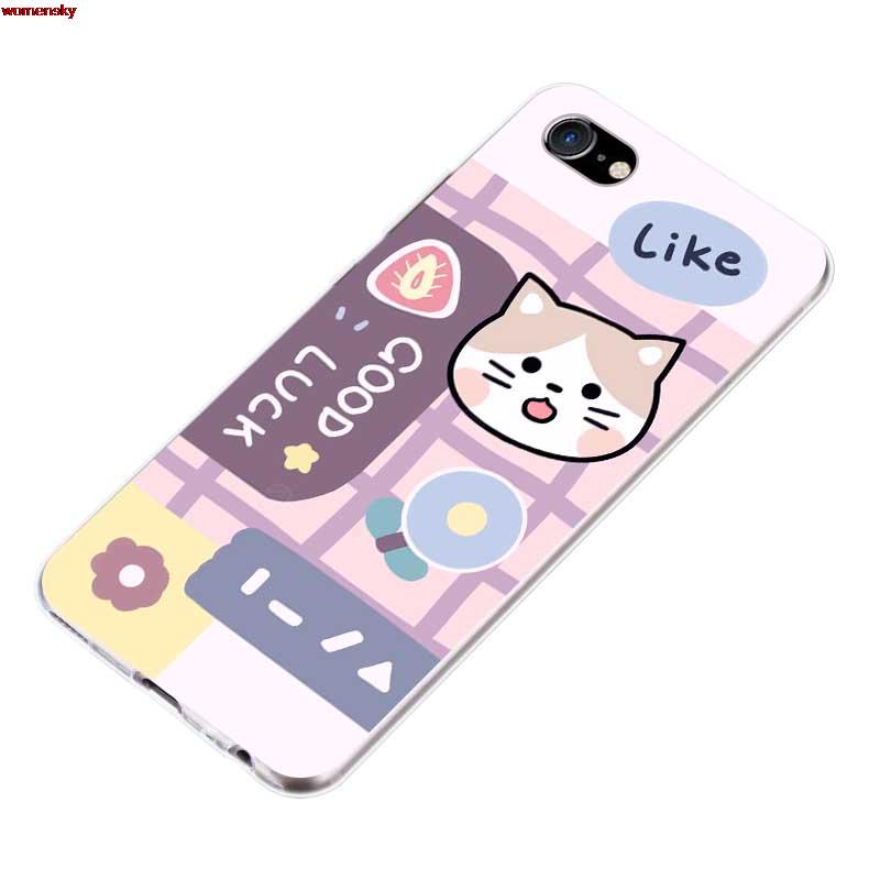 Ốp điện thoại silicon TPU TXCHE mã 5 thời trang cho iPhone touch 7 8 5 5S SE 2020 5C 6 6S Plus X XS XR 11 Pro MAX