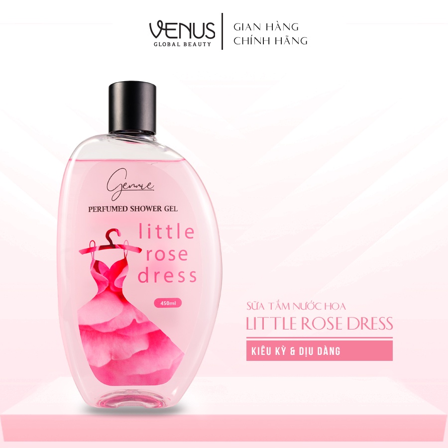 Sữa tắm nước hoa Nữ Gennie Little Rose Dress 450ml