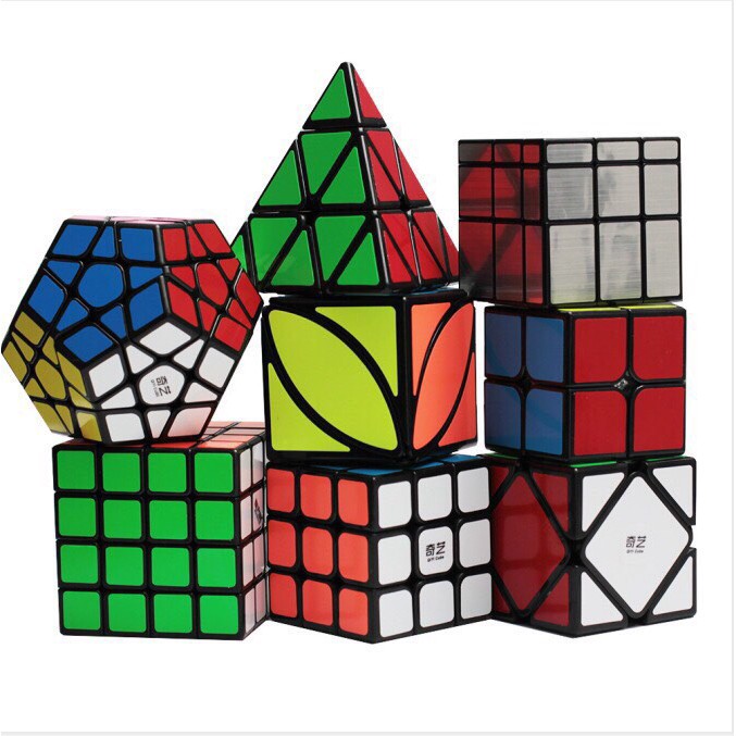 Đồ chơi trí tuệ an toàn phát triển tư duy logic,set 8 khối rubik 8in1,hàng xuất khẩu đẹp loại 1 quay rất nhạy và bền