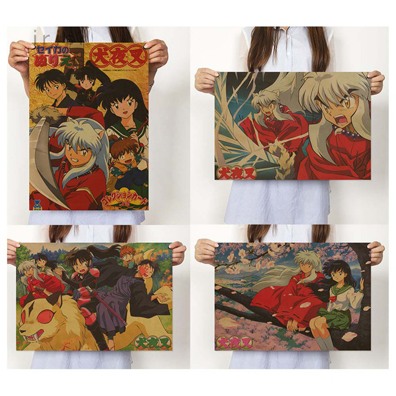 Poster Inuyasha Home Decor Posters Anime Posters Wall Arts