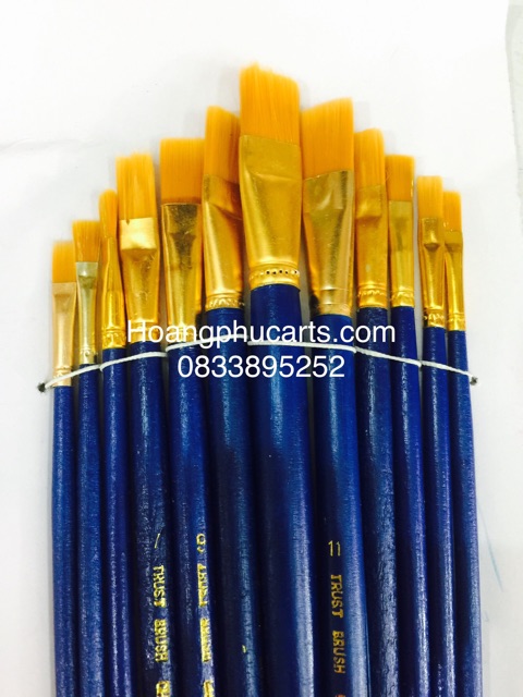 Bộ bút lông Brush Greatest giá rẻ 12 cây