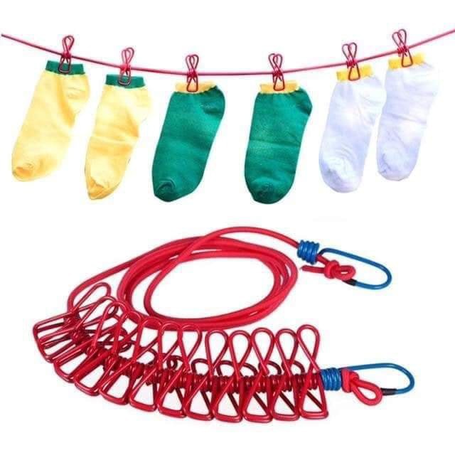Dây phơi quần áo có kẹp thông minh ( tuyển sỉ )