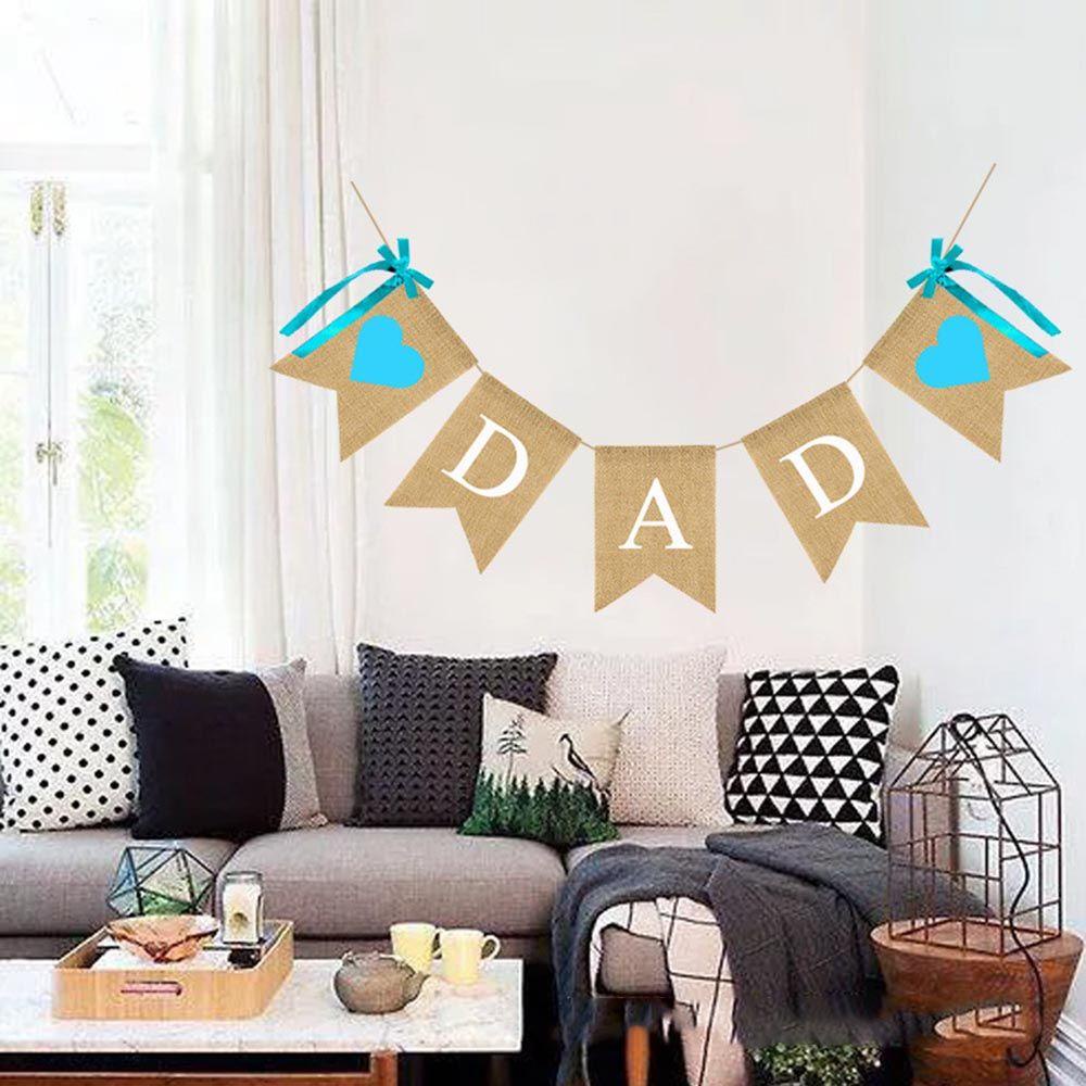 Cờ Vải Lanh In Chữ Happy Mother 'S Day Dùng Trang Trí Ngày Của Mẹ