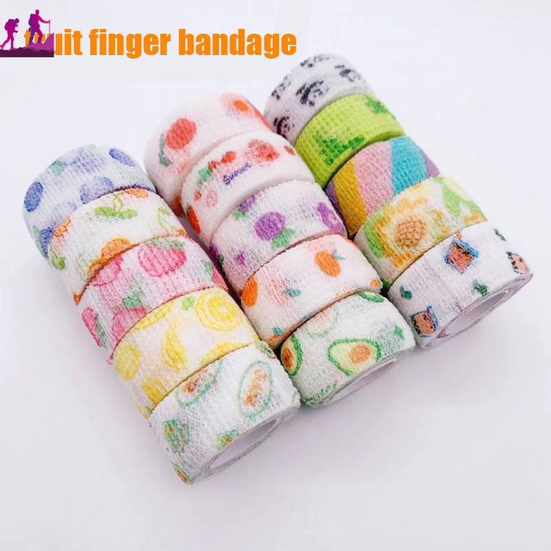 Cuộn băng quấn y tế tự dính dùng một lần kích thước 2.5*450cm tiện lợi