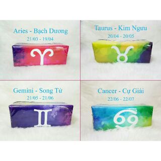HỘP BÚT 12 CUNG HOÀNG ĐẠO - BỌ CẠP