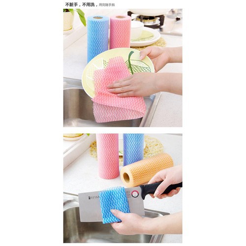 CUỘN KHĂN LAU ĐA NĂNG HOMEEASY-50 MIẾNG