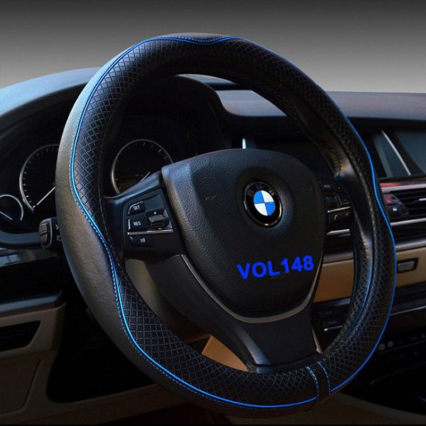 Bọc vô lăng, Bao tay lái cao cấp 148 cho xe ô tô, ảnh thật sản phẩm