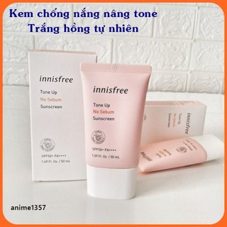 Kem chống nắng nâng tone da sáng hồng tự nhiên – innisfree tone up. anime1357