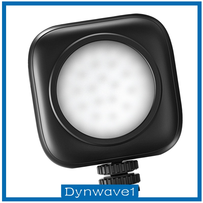 [DYNWAVE1] Mini Soft Video Fill Light Rechargeable for Vlog Selfie Girl SLR 36LED Black