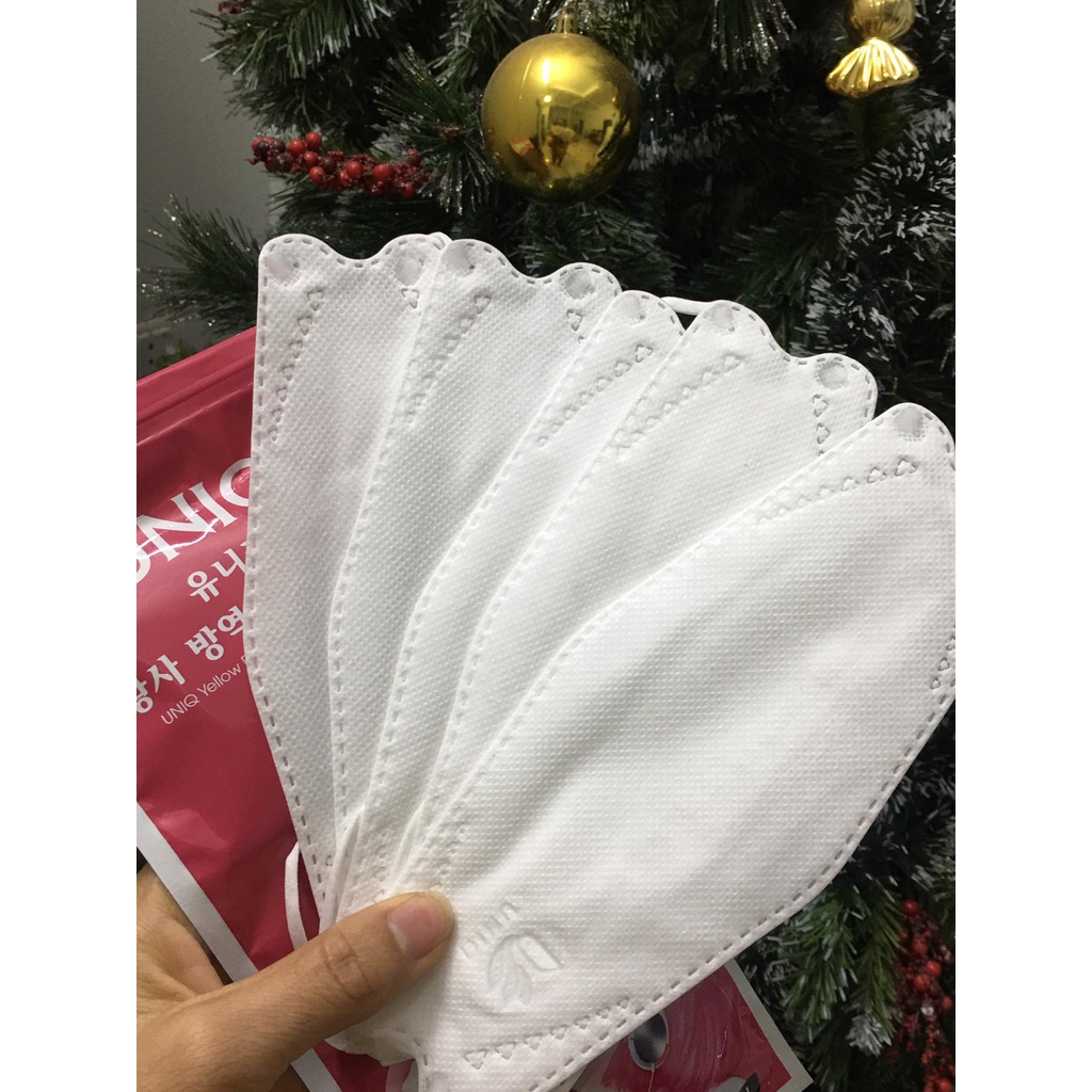 [Giá xưởng] 1 thùng khẩu trang KF94 4 Lớp UNIQ Chống Bụi Mịn Và Kháng Khuẩn Hàng Cao Cấp Hàn Quốc (300 cái)