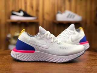 Giày Epic React Flyknit nhẹ êm bền cao cấp (trắng)