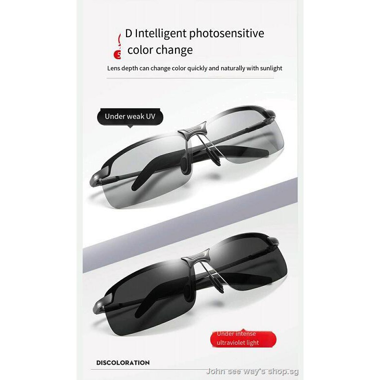 Kính Mát Phân Cực Thời Trang Nam 2023