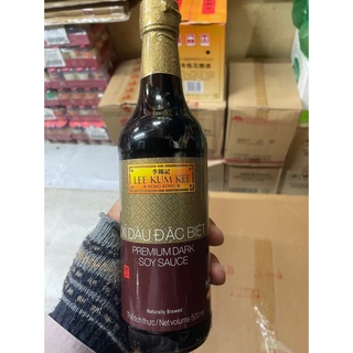 Hắc xì dầu đặc biệt Lee Kum Kee 500ml -Premium Dark Soy Sauce
