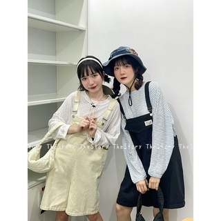 Yếm quần short [STORY] Q803 (ảnh thật)