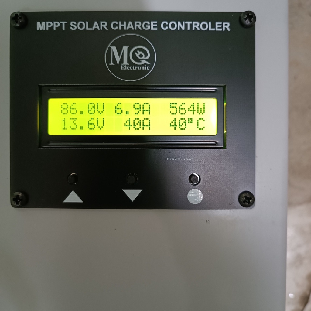 Điều khiển sạc MPPT 40A có WIFI năng lượng mặt trời