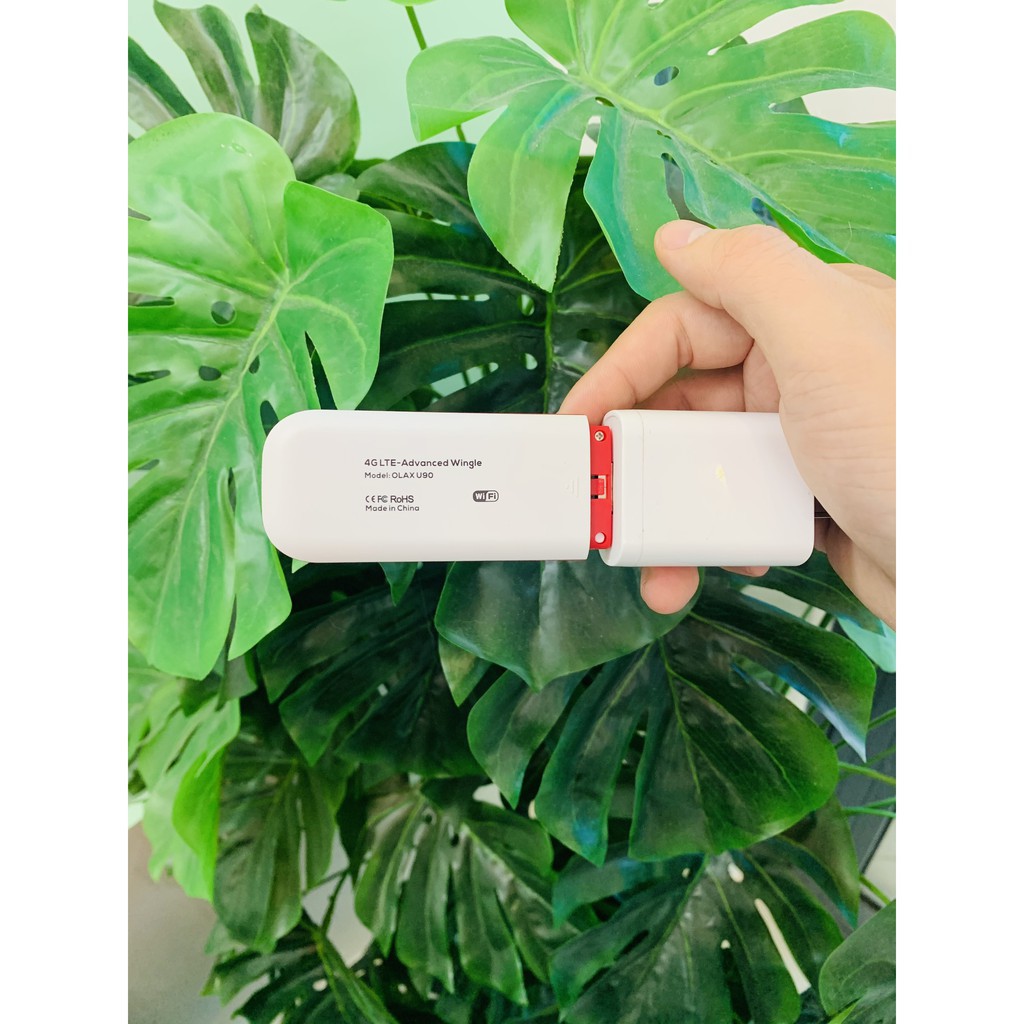 Usb phát wifi 4G ZTE OLAX U90 tốc độ 150Mbps. Thiết kế nhỏ gọn