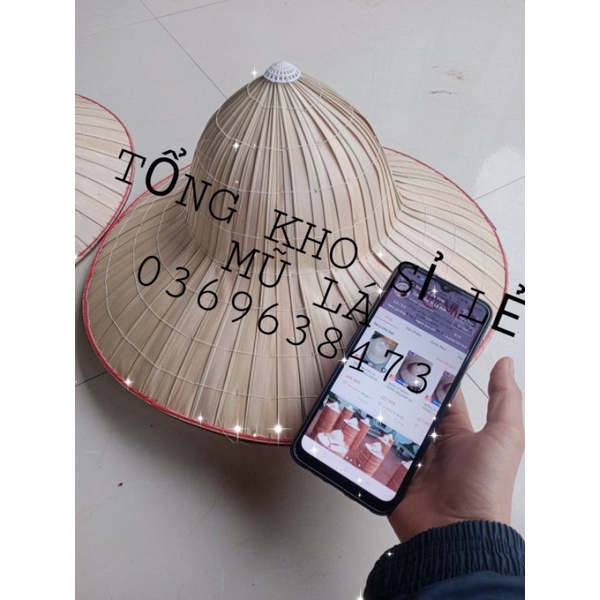 NÓN LÁ VÀNH RỘNG tặng kèm quái nón