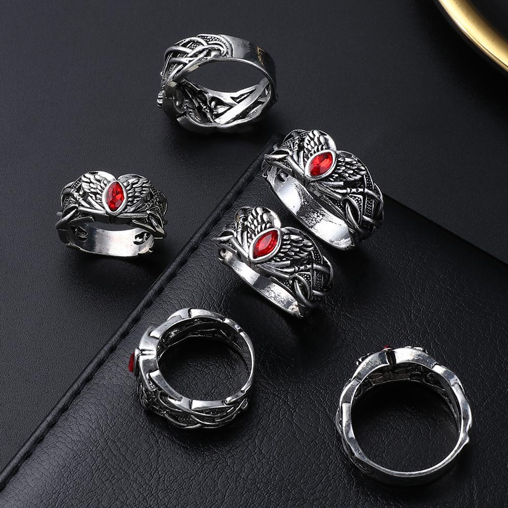 EUCA Nhẫn Kim Loại Thiết Kế Mới Thời Trang Dành Cho Nam