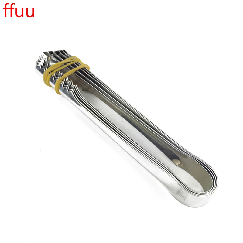 Stainless Steel Tongs Barbecue Clip Bread Food Ice Clamp Bar Kitchen Gadgets Bar Supplies