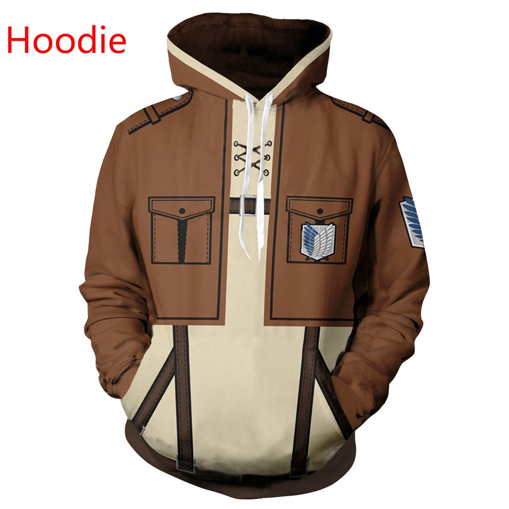 Áo hoodies in hình nhân vật Anime Attack on Titan cá tính | BigBuy360 - bigbuy360.vn