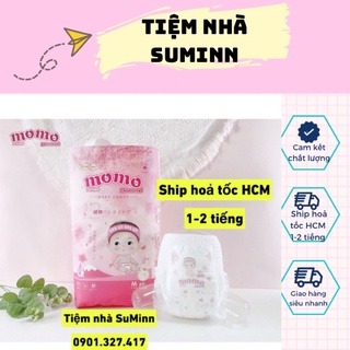 [HCM] Bỉm Tã dán/ quần MOMO DIAMOND ORGANIC S64,M62,M60,L54,XL50,XXL48,XXXL46