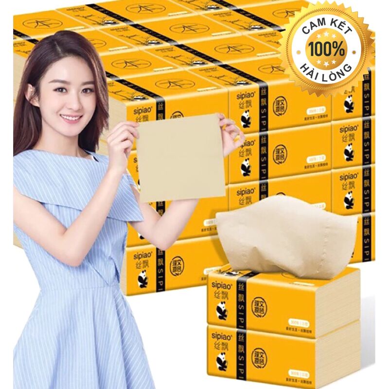 [ HOT DEAL - GIÁ HUỶ DIỆT ] Giấy ăn gấu trúc siêu dai 1 gói