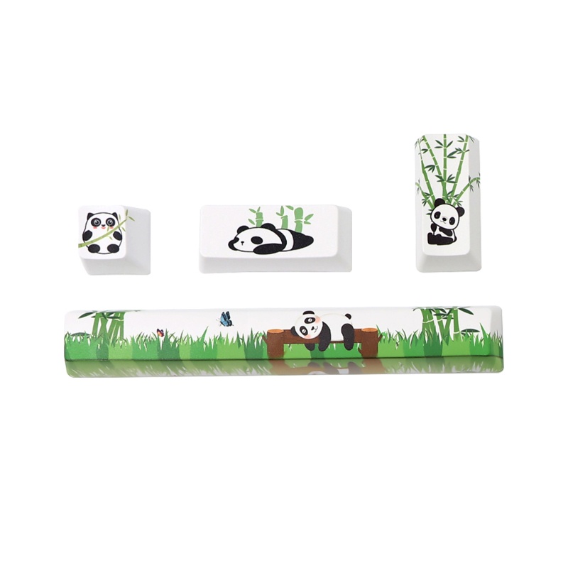 Set 4 Nút Bàn Phím PBT 6.25u Nhuộm Màu Chuyên Dụng