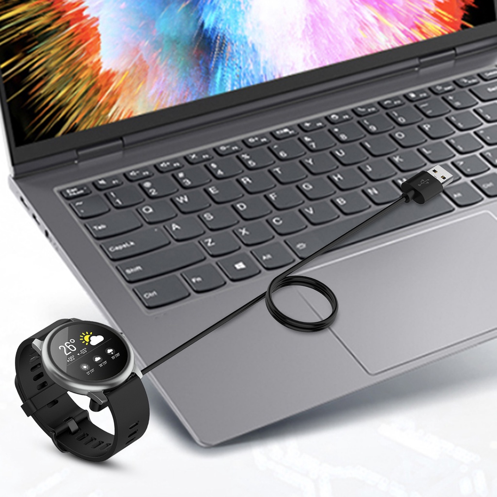 Dây Cáp Sạc Nhanh Đồng Hồ Thông Minh An Toàn Cho Xiaomi YAMAY SW022 / Haylou RT LS05S / RT2 LS10 / Solar LS05