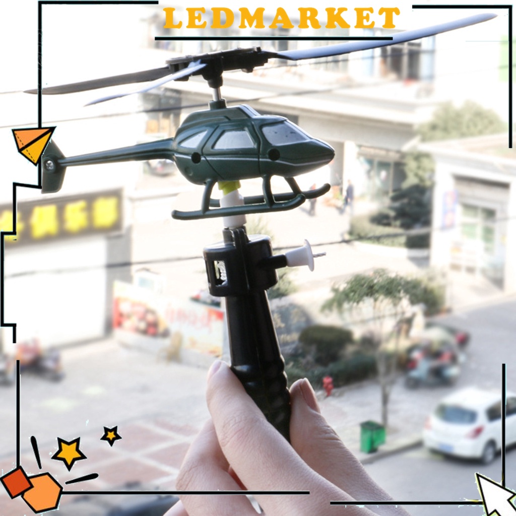 Máy Bay Trực Thăng Đồ Chơi Mini Lên Dây Cót Dễ Thương