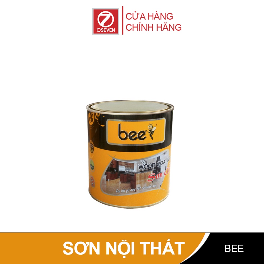 OSEVEN Sơn nội thất - sơn lót gỗ PU BEE trong nhà loại - 1Kg