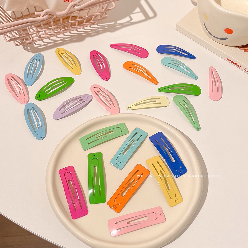 kẹp tóc ngôi sao Kẹp Tóc Hình Trái Tim Nhiều Màu Sắc Dễ Thương Cho Bé Gái