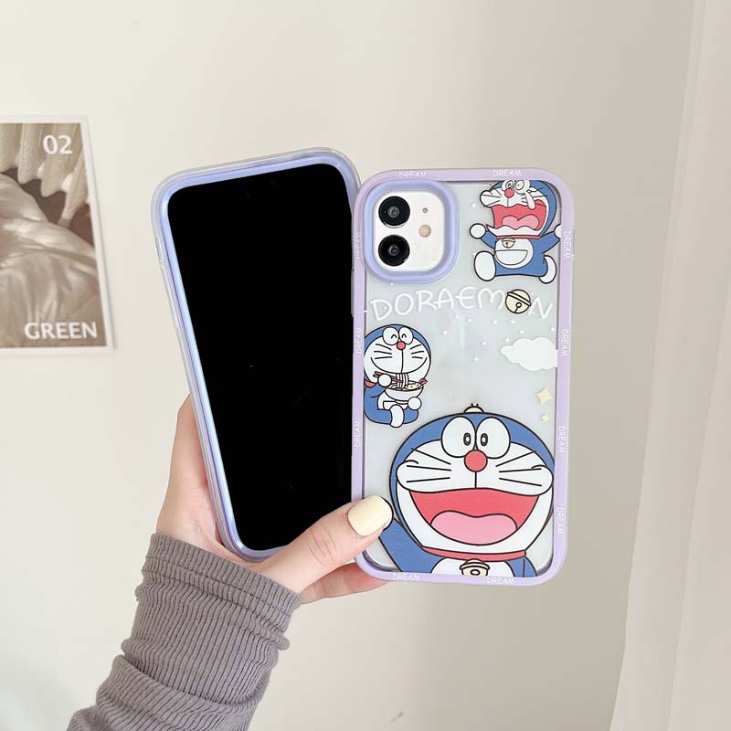 Ốp Điện Thoại TPU Mềm Chống Sốc Hình Chú Mèo Đang Ngủ Cho Iphone 13 12 11 Pro Promax 6 6S 7 8 Plus X XR XSMax SE