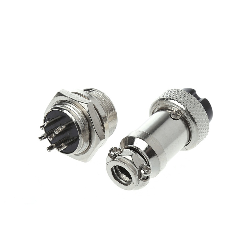 Đầu nối bảng dây điện GX16 16mm 2/3/4/5/6/8/9 chấu thông dụng