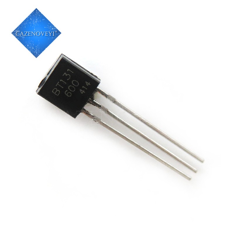 50 Cái / lốc BT131-600 BT131 TO-92 Triacs 600V 1A Mới Trong