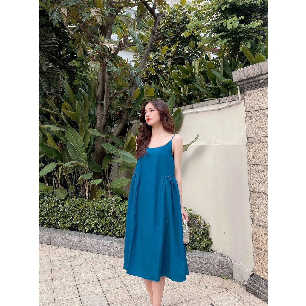Đầm ZR Hai Dây Form Babydoll - Hàng xuất dư 100%