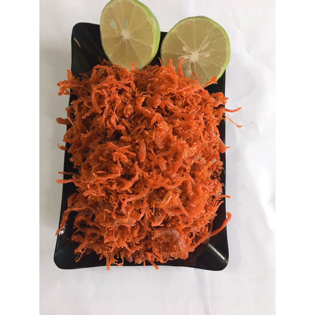 100gr Bò khô xé sợi, khô heo cháy tỏi thơm ngon