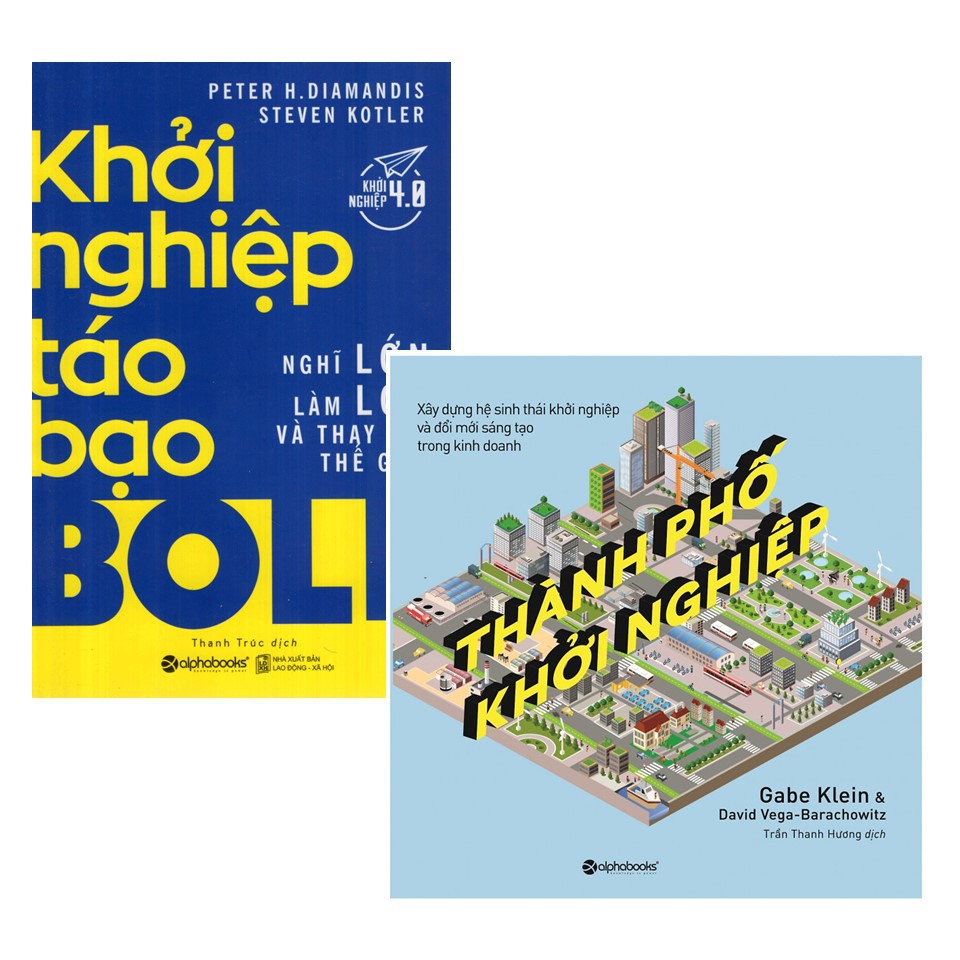 Sách AlphaBooks - Thành phố khởi nghiệp