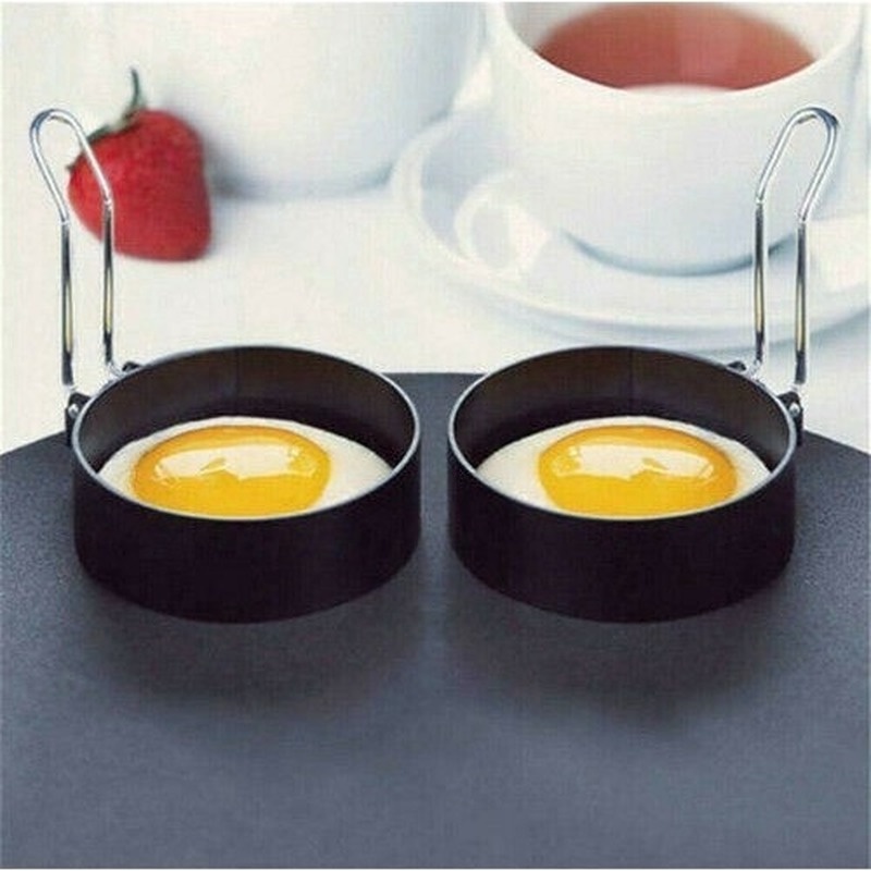 Khuôn Chiên Trứng Ốp La Chống Dính Bằng Thép Không Gỉ