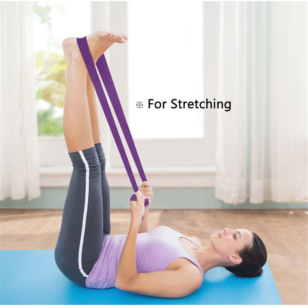 Dây Đeo Thảm Tập Yoga Bằng Vải Canvas Tùy Chỉnh Tiện Dụng Cho Tập Yoga/ Thể Thao Nhiều Màu Sắc