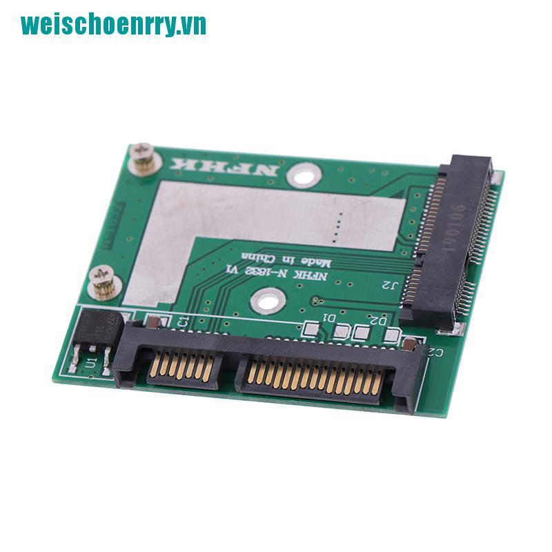 Weis♪Bo Mạch Chuyển Đổi mSATA SSD Sang 2.5 '' SATA 6.0Gbps