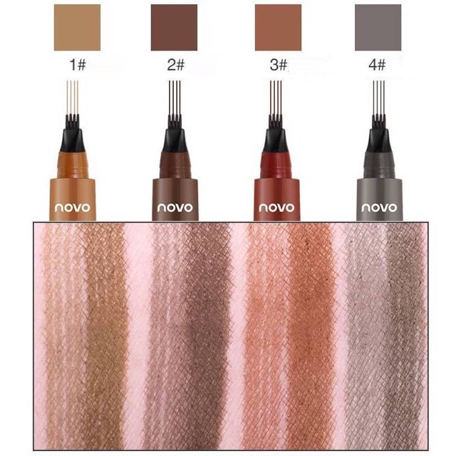 >NEW< Bút Phẩy Sợi Lông Mày Novo 4D Không Thấm Nước - 𝕸𝖗𝕲𝖎𝖓𝖌𝕳𝖆𝖒 | BigBuy360 - bigbuy360.vn