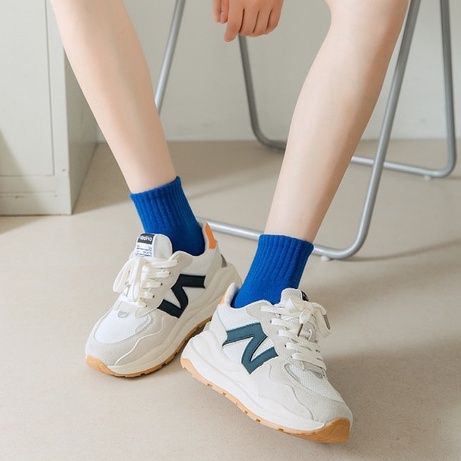Tất vớ nam nữ cổ thấp thoáng khí khử mùi thu đông Warm&Cute A316