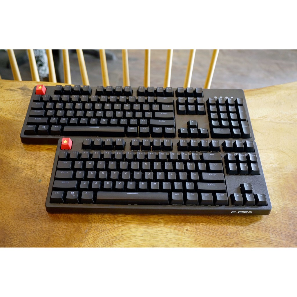 Bàn phím cơ EDRA EK3104 Phiên bản 2021 - Huano Switch - Kết nối USB Type-C - Hàng chính hãng