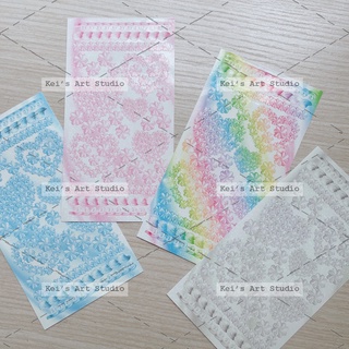 [STICKER TOPLOADER KEI] Mẫu bánh kem dễ thương