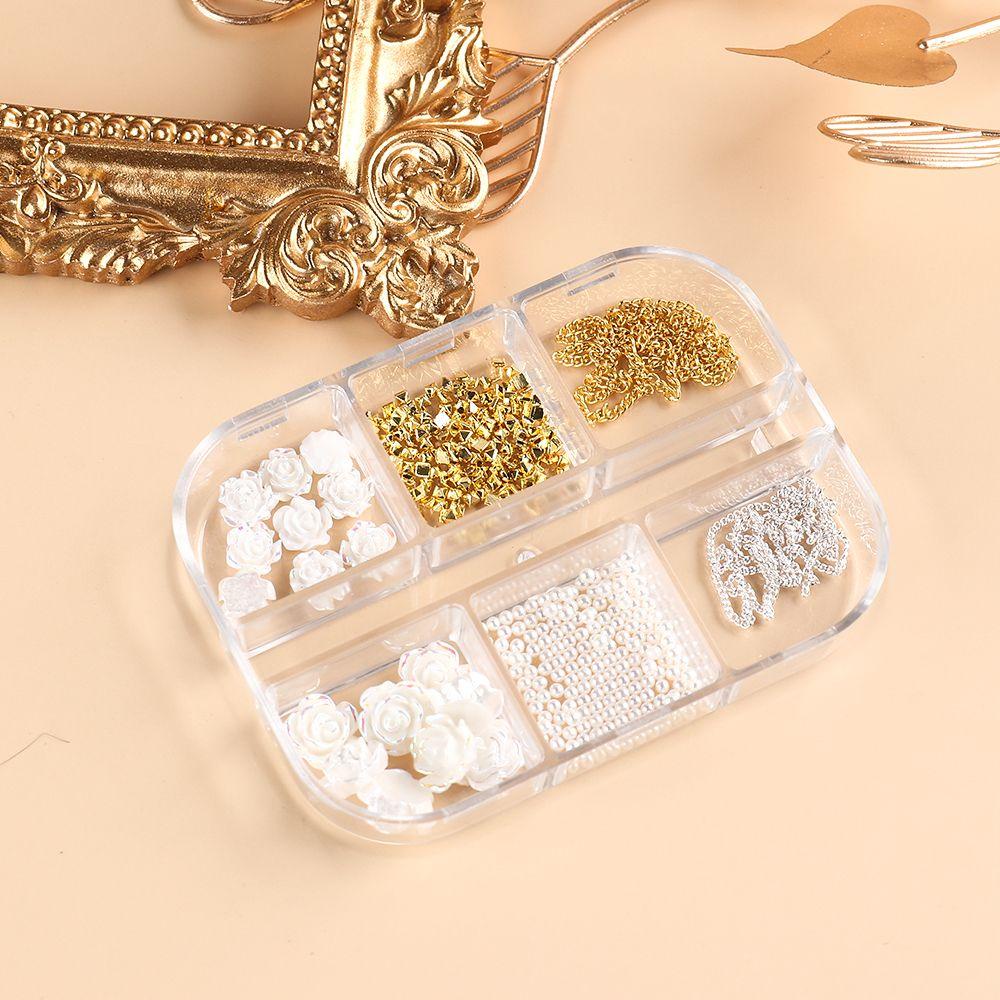 JARRED Phụ Kiện Trang Trí Móng Tay 3D DIY Charms