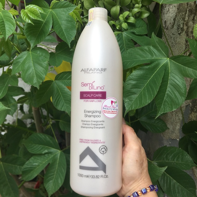 Dầu gội chống rụng tóc Alfaparf Milano Semi Di Lino Scalp Care Energizing Shampoo 1000ml